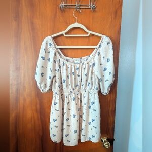 Sonoma Floral Print Maternity Top